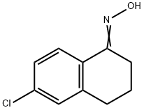 6-氯-3,4-二氢-2H-萘-1-酮肟 结构式