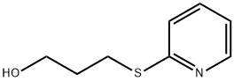 3-(吡啶-2-基硫基)丙-1-醇, 347194-01-8, 结构式