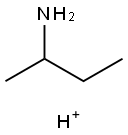 2-Butanamine, conjugate acid (9CI) 化学構造式