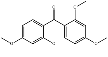 二(2,4-二甲氧苯基)甲酮, 3555-85-9, 结构式