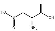 D-半胱亚磺酸 结构式