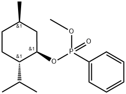 (Sp)-(-)-MenthylO-methyl phenylphosphate 结构式