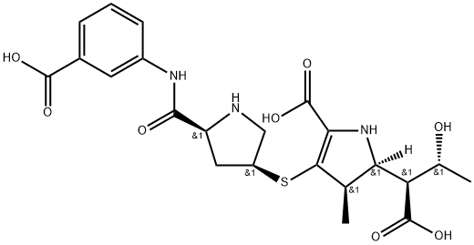 Ertapenem Impurity 10 化学構造式