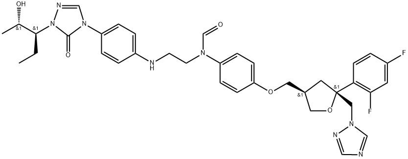 Posaconazole Impurity 42 Structure