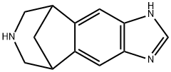 5,9-Methanoimidazo[4,5-h][3]benzazepine,1,5,6,7,8,9-hexahydro-(9CI) Structure