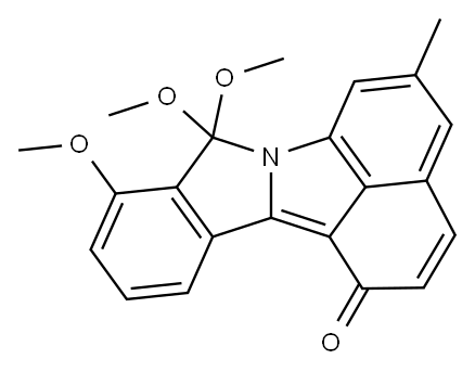 Benz[cd]isoindolo[2,1-a]indol-1(8H)-one, 8,8,9-trimethoxy-5-methyl- (9CI)|