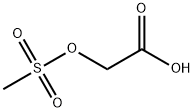 Acetic acid, 2-[(methylsulfonyl)oxy]- Structure