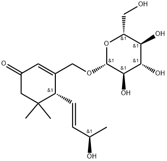 Apocynoside I, 358721-31-0, 结构式