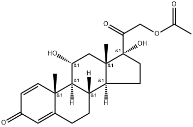 泼尼松龙杂质,3597-59-9,结构式