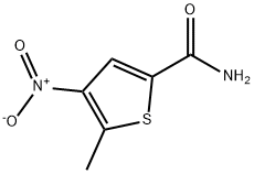 2-Thiophenecarboxamide, 5-methyl-4-nitro- Struktur