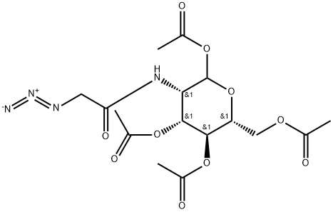 N-azidoacetylmannosamine-tetraacylated Structure