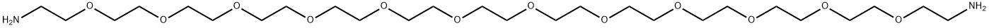 H2N-PEG12-CH2CH2NH2 Structure