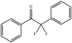 Ethanone, 2,2-difluoro-1,2-diphenyl-,365-01-5,结构式