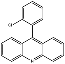 Acridine, 9-(2-chlorophenyl)- Struktur