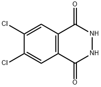 1,4-Phthalazinedione, 6,7-dichloro-2,3-dihydro- 结构式