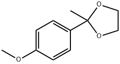 1,3-Dioxolane, 2-(4-methoxyphenyl)-2-methyl- Structure