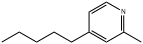2-Methyl-4-pentylpyridine technical grade,36917-41-6,结构式