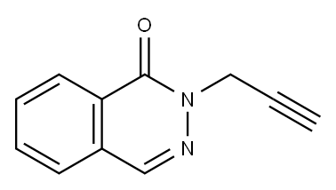 1(2H)-Phthalazinone, 2-(2-propyn-1-yl)- Structure