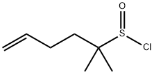 5-Hexene-2-sulfinyl chloride, 2-methyl- Structure