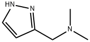 N,N-Dimethyl-1-(3-pyrazolyl)methanamine Structure