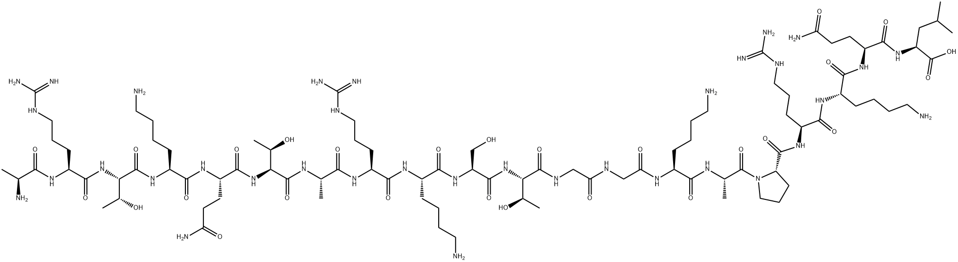 Histone H3 (1-20) Struktur