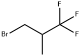 Propane, 3-bromo-1,1,1-trifluoro-2-methyl- Structure