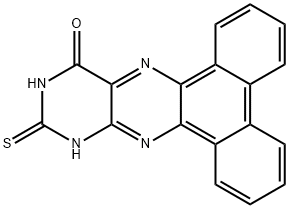 Phenanthro[9,10-g]pteridin-13(10H)-one, 11,12-dihydro-11-thioxo- 化学構造式