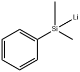 Lithium, (dimethylphenylsilyl)- Structure