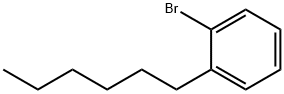 Benzene, 1-bromo-2-hexyl- Struktur