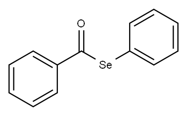 Benzenecarboselenoic acid, Se-phenyl ester Structure