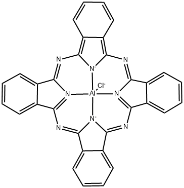 aluminium phthalocyanine chloride Structure