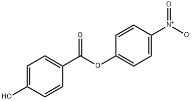 Benzoic acid, 4-hydroxy-, 4-nitrophenyl ester Structure