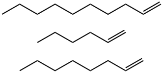 1-Decene,polymer with 1-hexene and 1-octene Struktur