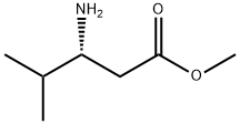 (R)-3-氨基-4-甲基戊酸甲酯, 386715-24-8, 结构式