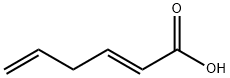 2,5-hexadienoic acid 结构式