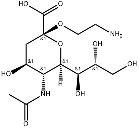 (2R,4S,5R,6R)-2-(2-aminoethoxy)-5-acetamido-4-hydroxy-6-[(1R,2R)-1,2,3-trihydroxypropyl]oxane-2-carboxylic acid