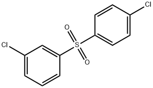 Benzene, 1-chloro-3-[(4-chlorophenyl)sulfonyl]- Struktur
