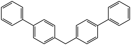 1,1'-Biphenyl, 4-([1,1'-biphenyl]-4-ylmethyl)- Struktur