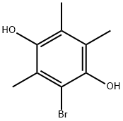 1,4-Benzenediol, 2-bromo-3,5,6-trimethyl- 化学構造式