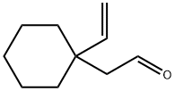 Cyclohexaneacetaldehyde, 1-ethenyl- Structure