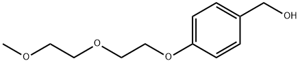 {4-[2-(2-Methoxyethoxy)ethoxy]phenyl}methanol Struktur