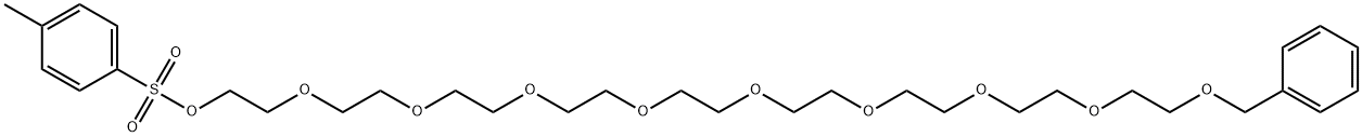 BnO-PEG9-OTos Structure