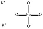 POTASSIUM FERRATE(VI)   Struktur