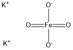 POTASSIUM FERRATE(VI)   Structure