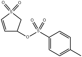 1,1-二氧代-2,3-二氢-1Λ6-噻吩-3-基4-甲基苯甲-1-磺酸盐,39582-96-2,结构式