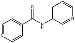 N-(吡啶-3-基)吡啶-4-甲酰胺,39642-69-8,结构式