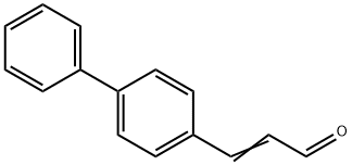 2-Propenal, 3-[1,1'-biphenyl]-4-yl- Struktur