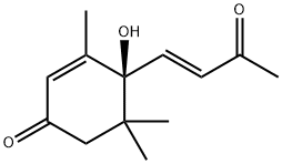 Dehydrovomifoliol, 39763-33-2, 结构式