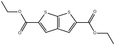 Thieno[2,3-b]thiophene-2,5-dicarboxylic acid, 2,5-diethyl ester Structure