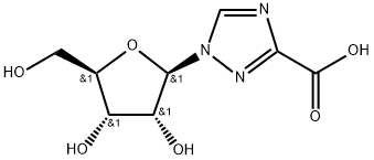 Ribavirin Related Compound A (15 mg) (1-beta-D-ribofuranosyl-1H-1,2,4-triazole-3-carboxylic acid) 化学構造式